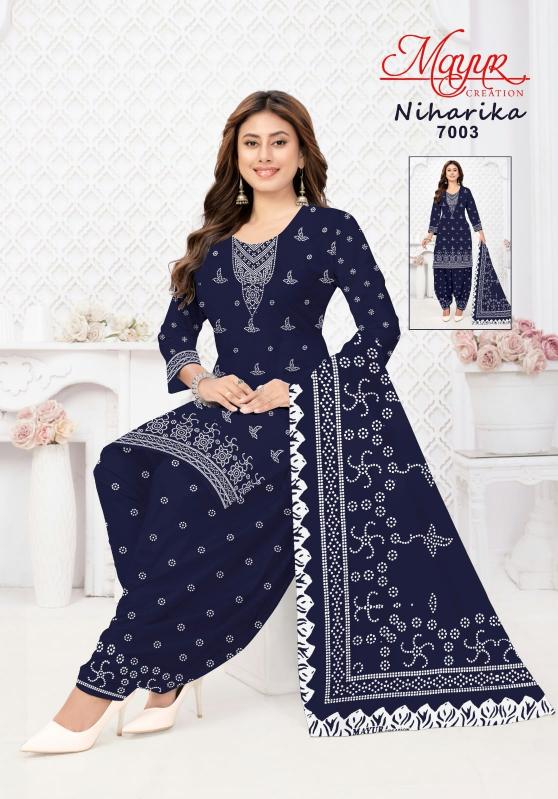 Mayur niharika vol 7 wholesale ladies dress material market in mumbai